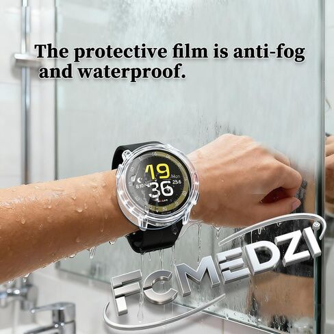 Smartwatch Screen Protector Compatible for Suunto Race 2 Case TPU Soft Frame Cover and Tempered Glass Protective Film (Pack of 3+2) in Kuwait