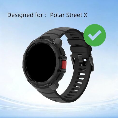 Screen Protector Designed for Polar Street X Smartwatch (3 Pack) in Kuwait