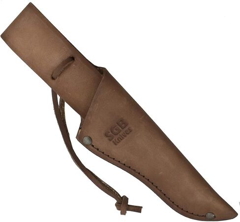 Puma SGB Deadwood Canyon Brown Jigged Bone Hunting Knife with Leather Sheath in Kuwait