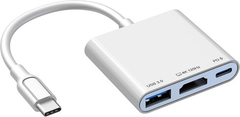 Switch 2 Dock, 4K 120Hz USB C to HDMI Adapter - TV Docking Station with 4K Display/PD 100W Charging/USB 3.0 Port, Travel Dock for Nintendo Switch 2/Switch/OLED/Steam Deck/ROG Xbox Ally X/Legion Go in Saudi Arabia