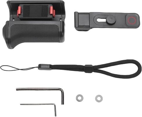 Sports Camera Street Photography Handle Set, Magnetic Arrow Storage Case Handle, Adjustable Shutter with Cold Shoe Expansion, Ideal for Street Photography, Sports & Scene Needs in Saudi Arabia