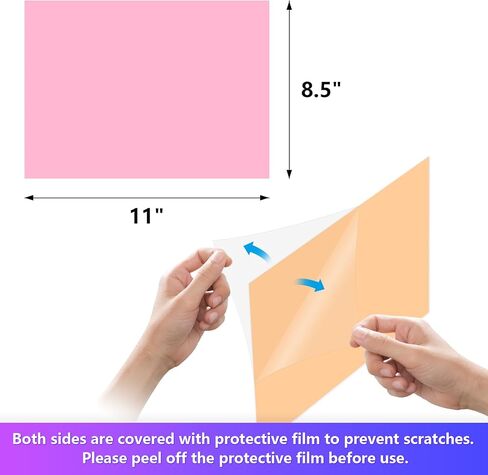 TOTiyea Gel Light Filter Sheets 20 Pack 10 Colors 12mil LED Lights & DIY in Kuwait