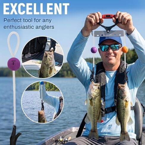 Cull Tags for Bass Fishing, Fish Culling System, Boat Livewell Float Clips in Kuwait
