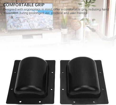 Heavy Duty Recessed Speaker Handles 2 Pack 5.28 X 4.21in Aluminum Alloy with ABS Base for PA Speakers Amplifier Cabinets Toolboxes in Kuwait