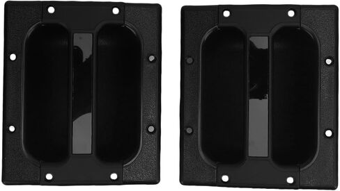 Heavy Duty Recessed Speaker Handles 2 Pack 5.28 X 4.21in Aluminum Alloy with ABS Base for PA Speakers Amplifier Cabinets Toolboxes in Kuwait