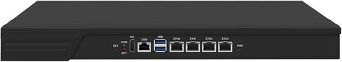 Firewall Hardware 1U, OPNsense, VPN, Router PC, N95 N97, RJ73, 4 x 2.5GbE LAN POE ETH0-3, Console, HDMI, VGA, Dual SIM Slot, TPM2.0, 8G RAM, 128G SSD in Kuwait