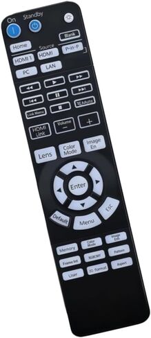 New Replacement Remote Compatible with EPSON Home Cinema 4000/4010 /4040 /5040UBe /5050UBe/Pro Cinema 4050 /6040UB/6050UB/LS9600e/LS10500/LS12000/LS11000//LS10000/LS9600W Projector in Kuwait