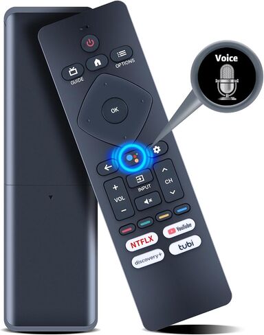 PZL URMT26CND002 Replacement Voice Remote Control for Philips Google TV 65PUL7672/F7 55PUL7672/F7 55PUL7552/F7 50PUL7552/F7 643PUL7652/F7 65PUL7552 50PUL7672/F7 75PUL7552/F7 5PUL7552/F7 43PUL7672/F7 in Kuwait