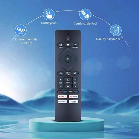 PZL URMT26CND002 Replacement Voice Remote Control for Philips Google TV 65PUL7672/F7 55PUL7672/F7 55PUL7552/F7 50PUL7552/F7 643PUL7652/F7 65PUL7552 50PUL7672/F7 75PUL7552/F7 5PUL7552/F7 43PUL7672/F7 in Kuwait