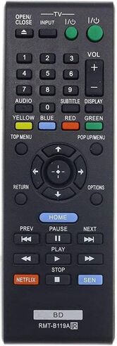 RMT-B119A Replace Remote Control for Sony Blu-ray Replace Remote Control BDP-S1100 BDP-S590 BDP-S5100 in Kuwait