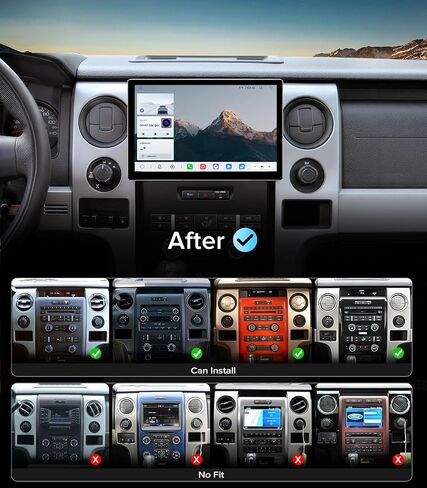 11.5''Car Radio Stereo for Ford F150 2009-2012 in Kuwait