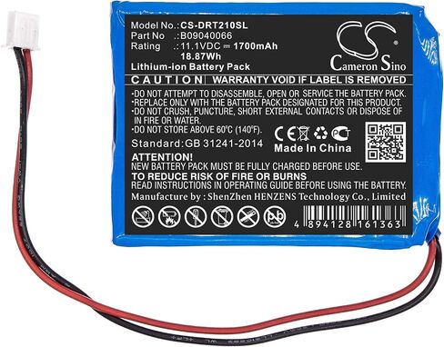 Battery Replacement for Deviser DS2100Q DS2100A DS2100B B09040066 in Kuwait