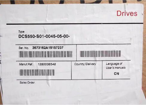 SMOCONE Expedited DCS550-S01-0045-05-00-00 New and Sealed in Box DCS550S010045050000 1 Year Warranty and Fast in Kuwait