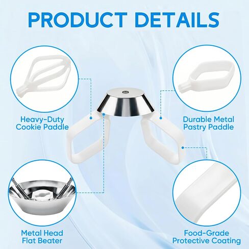 Cookie Paddles & Cake Paddles for Bosch Universal,NutriMill Artiste Mixers in Saudi Arabia