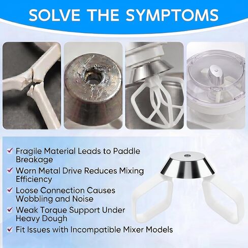 Cookie Paddles & Cake Paddles for Bosch Universal,NutriMill Artiste Mixers in Saudi Arabia