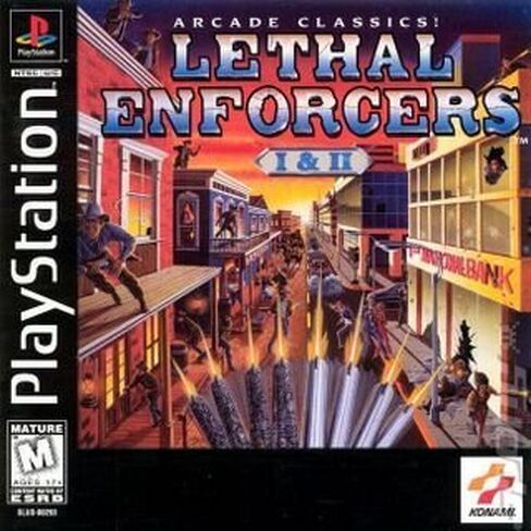 Lethal Enforcers I & II - (PS1) PlayStation 1 [Pre-Owned] in Kuwait