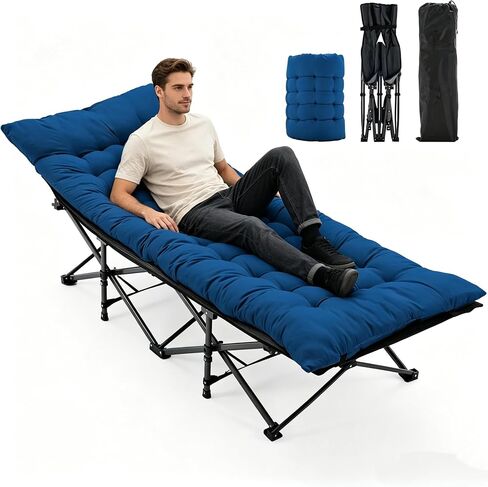 OLIXIS Camping Cot, Camping Bed, Sleeping Cot, Rollaway Bed in Kuwait