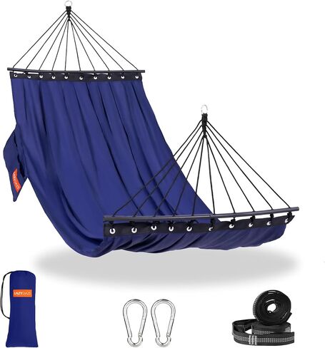 Lazy Daze Portable Camping Hammock with Curved Spreader Bar, Grey in Kuwait