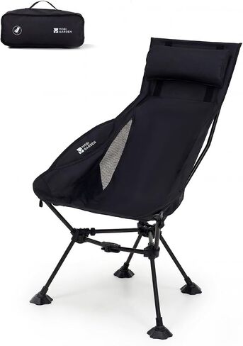 MOBI GARDEN 400Lb High Back Camping Chair, Portable Chair for Adults in Kuwait