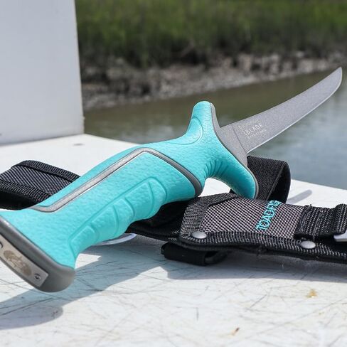 Toadfish 7" Fixed Fillet Knife with Sheath in Kuwait