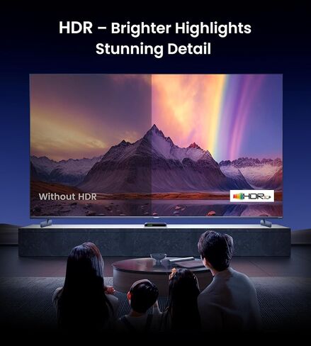 NEWCARE HDMI 2.1 Switch 3 in 1 Out 4K@120Hz, Aluminum 3 Ports HDMI Switcher Splitter with Remote, Supports 8K@60Hz 48Gbps HDR10+ 3D Dolby VRR HDCP 2.3 for TV PS5 Xbox Laptop Projector in Kuwait
