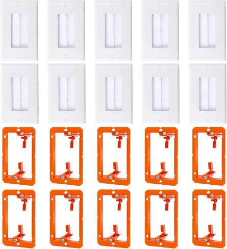 20 Pack Low Voltage Mounting Bracket, Drywall Mounting Box Brackets in Kuwait