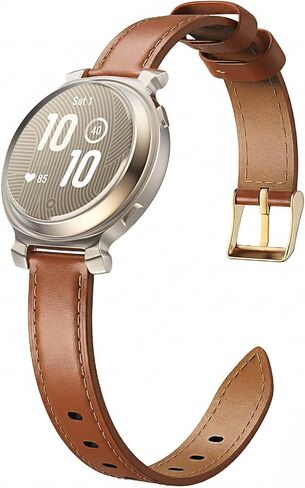 MoKo 14mm Thin Leather Band Compatible with Garmin Lily 2/ Lily 2 Active in Kuwait