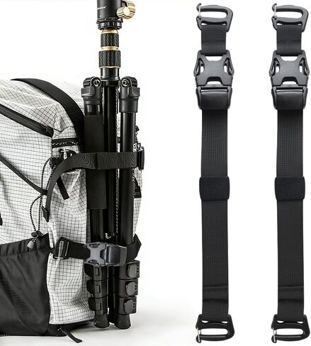 Anjiucc Tactical Molle Backpack Straps Set, Tie Down Straps Adjustable Nylon Attachment Strap Accessories for Gear & Rucksack in Saudi Arabia