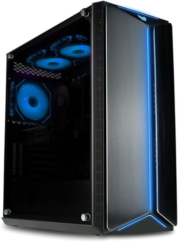 Mantis V2 - RX 9070 XT, AMD Ryzen 9 9950X3D Processor, 32GB DDR5 RAM, 2TB NVMe Gen4 SSD, Gaming Desktop PC, WiFi 7 + BT, RGB Gamer Keyboard+Mouse, 3X DP, HDMI, Windows 11 Pro - Best Prebuilt Computer in Kuwait