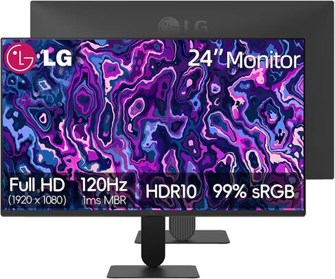 LG 34" UltraWide Monitor, WFHD (2560 x 1080), 100Hz, 5ms, AMD FreeSync, DisplayHDR 400, sRGB 99%, VESA Mount, Reader Mode, Black Stabilizer, HDMI, DisplayPort, Virtually Borderless Design,Tilt Stand in Kuwait