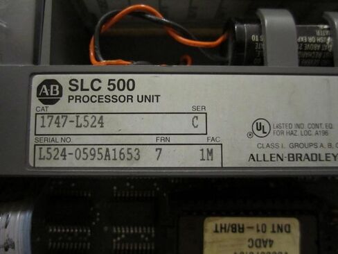 Allen Bradley SLC-5/02 CPU Processor Unit Cat# 1747L524 in Kuwait