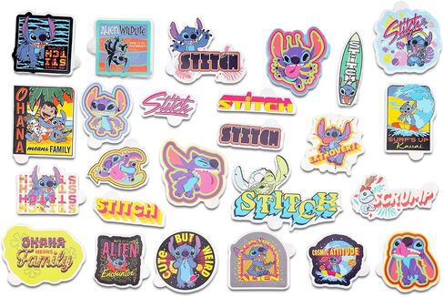 Disney Stitch Vinyl Sticker Decal Set, Die-Cut Waterproof 100-Pack in Kuwait