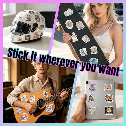 300pcs Funny Stickers for Adults, Meme Waterproof Sarcastic Sticker Pack in Kuwait