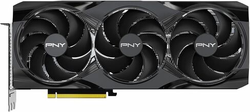 PNY GeForce RTX 5080 ARGB Overclocked Triple Fan 16GB GDDR7 Reflex 2 RTX AI DLSS4 in Kuwait