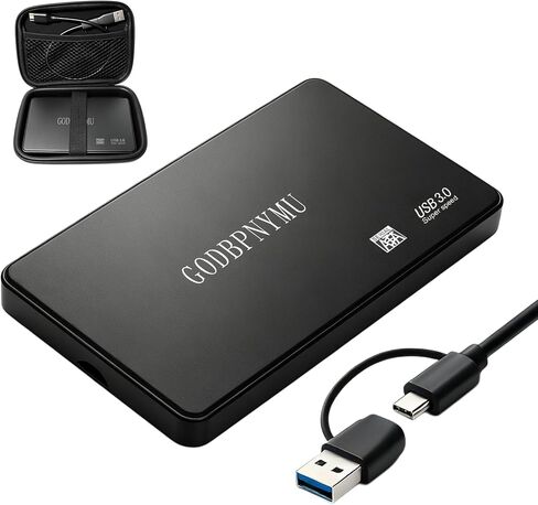 500GB External Hard Drive,Compact Portable Hard,USB 3.0/USB C in Kuwait