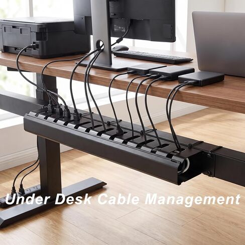 LIYVZ 1U Cable Manager 12 Metal Finger Duct Horizontal Rack Mount - 19 Inch Server Rack Cable Management with Cover for Sever Cabinet in Saudi Arabia