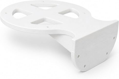 SplashNColor Wall Arm Mount Compatible with Ubiquiti UniFi U6 Enterprise / U6 Pro / U7 Pro / U7 Pro Max – Offset Access Point Placement | Screw-On Network Bracket for Clean Cable Drop in Saudi Arabia