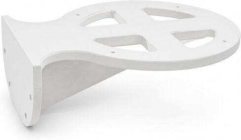 SplashNColor Wall Arm Mount Compatible with Ubiquiti UniFi U6 Enterprise / U6 Pro / U7 Pro / U7 Pro Max – Offset Access Point Placement | Screw-On Network Bracket for Clean Cable Drop in Saudi Arabia