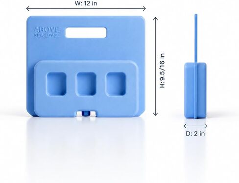 Ice Pack Divider for Ninja FrostVault Coolers - Fits 30, 42, 45, 50, 65 Qt. FrostVault Ice Chests - Freezable Cooler Divider in Kuwait