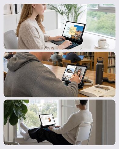 typecase Keyboard Case for Galaxy Tab 12.4-inch, Trackpad, Magnetic in Kuwait