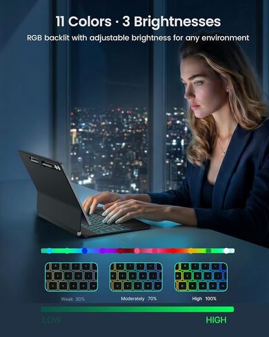 typecase Keyboard Case for Galaxy Tab 12.4-inch, Trackpad, Magnetic in Kuwait