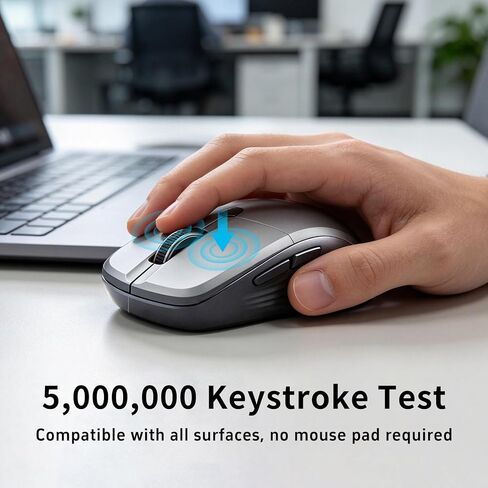 Small Wireless Ergonomic Computer Mouse for Laptop PC Desktop Chromebook in Kuwait