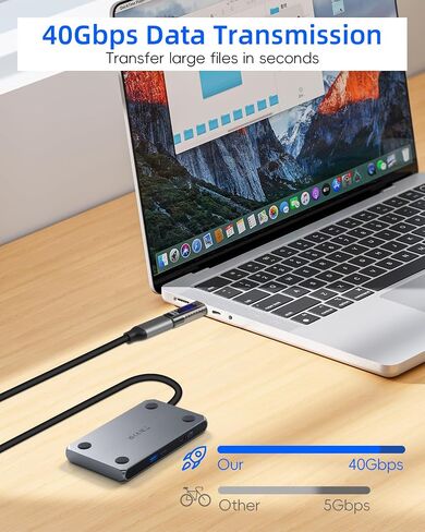 140W USB C Male to USB C Female Adapter,TYPE C Converter,40 GBps Data Transmission,with LED Display，Suitable for Laptops, Desktop Computers, Mobile Phones, Tablets, And Other Devices(2Pcak) in Kuwait
