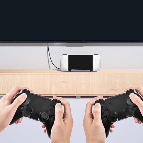 GOWENIC Game Console Docking Station for Legion Go S, 10 in 1 4K Double Cooling Fan PD Charging Game Console Base Docking Station, Docking Station Fans Steam, 100W PD Charging in Kuwait