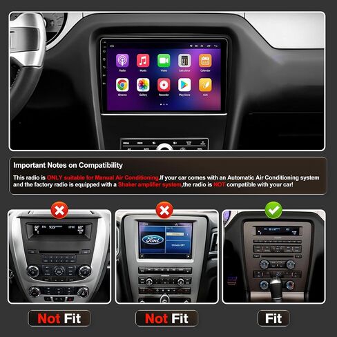 Car Radio Stereo for Ford Mustang 2010 2011 2012 2013 2014 in Kuwait