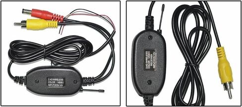 12V/2.4GHz Wireless Video Transmitter and Receiver for Vehicle Backup Camera/Front Car Camera (ZBC-101) in Kuwait