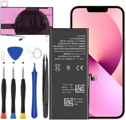 Upgraded Battery for iPhone 6, Upgraded New Battery Compatible with iPhone 6 A1549 A1586 A1589 with Professional Repair Tools Kit in Kuwait