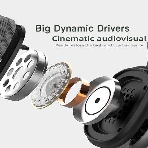 Hybrid Noise Cancelling Headphones, Wireless Bluetooth, Mic, Deep Bass, Soft Earpads, Fast Charging, Transparent Modes Green in Kuwait