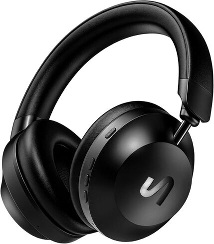 The Next Sound by Tiësto Noise Cancelling Headphones Wireless Bluetooth, MX41H Over Ear Headphones with Microphone, Hybrid ANC, 40H Playtime, Foldable Headset with AUX & Low Latency Gaming Mode in Kuwait