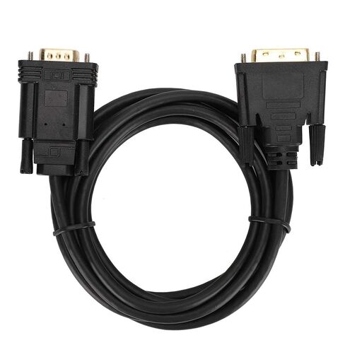 6.6ft HD Video Cable Computer Accessory Adapter Cord 1080P DVI to VGA Male in Kuwait